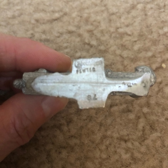 Pewter Cat Figurine - Picture 4 of 4